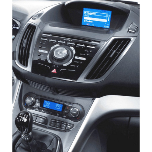 Použitie rámčeka 2DIN autorádia Ford C-Max 2010-, Kuga 2012-, Escape, Focus