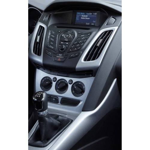 Použitie rámčeka 2DIN autorádia Ford Focus III 2011-, C-Max 12/2010- s displejom 3,5"