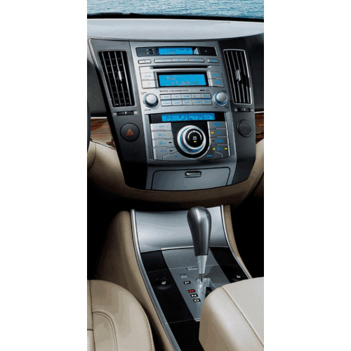 Použitie rámčeka 2DIN autorádia Hyundai IX55 2006-2011