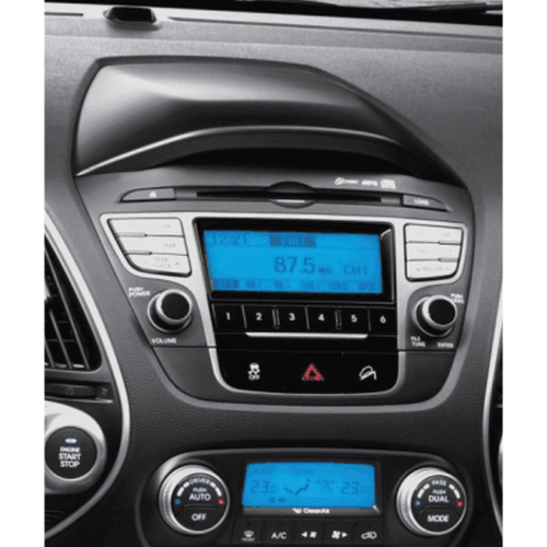 Použitie rámčeka 1DIN/2DIN autorádia Hyundai ix35, Tucson 2009-