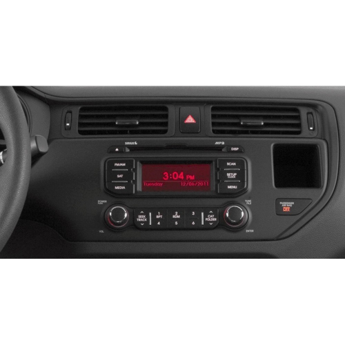 Rámček 1DIN/2DIN autorádia Kia Rio 09/2011-02/2015