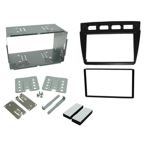 2DIN redukcia pre Kia Picanto 2004-07 antracit