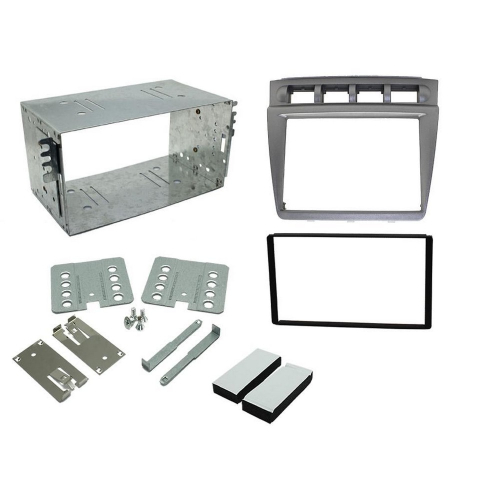 2DIN redukcia pre Kia Picanto 2004-2007 strieborný