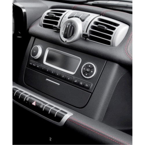 Použitie rámčeka 2DIN autorádia Smart Fortwo 2010-2014