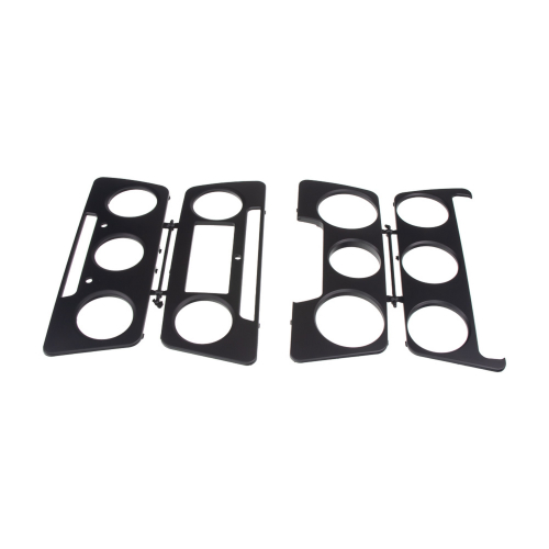 Použitie strieborného rámčeka 2DIN autorádia Škoda Octavia 2008-2013