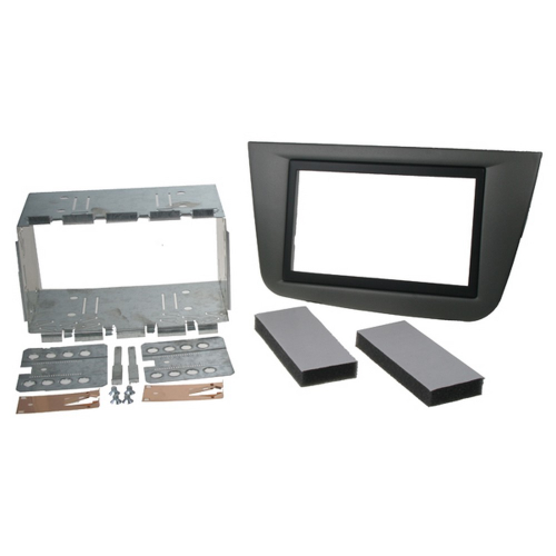 2ISO redukcia pre Seat Altea, Toledo 2004- strieborná