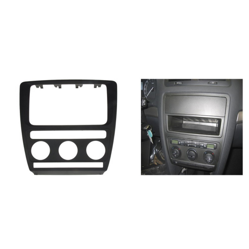 Použitie rámčeka pre Škoda Octavia 2 s klimatizáciou