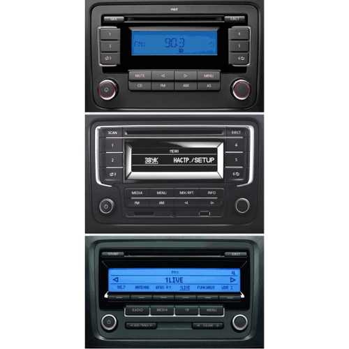 Redukcia 2DIN autorádia Seat,Škoda,VW od 2004