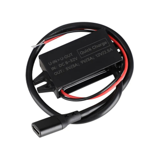 Menič napätia 12V / 24V - 3A USB-C QC3.0