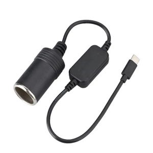 Redukcia s meničom napätia USB-C / CL zásuvka - 5V / 12V, 1A