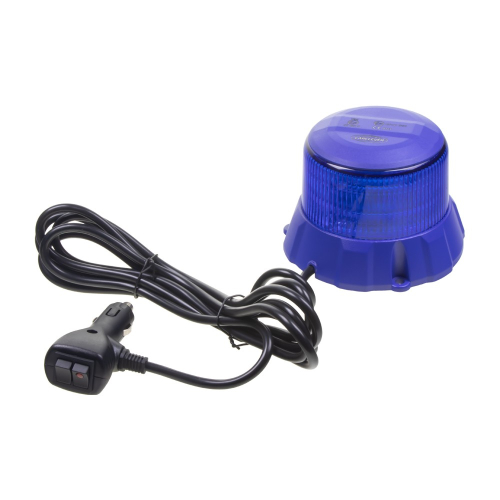 Ovládanie modrého 12/24V 48W LED majáka ECER65