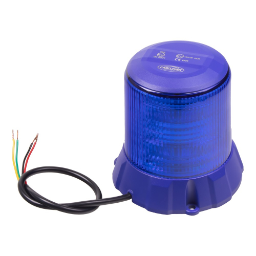 Modrý 96W LED maják 12/24V,ECER65