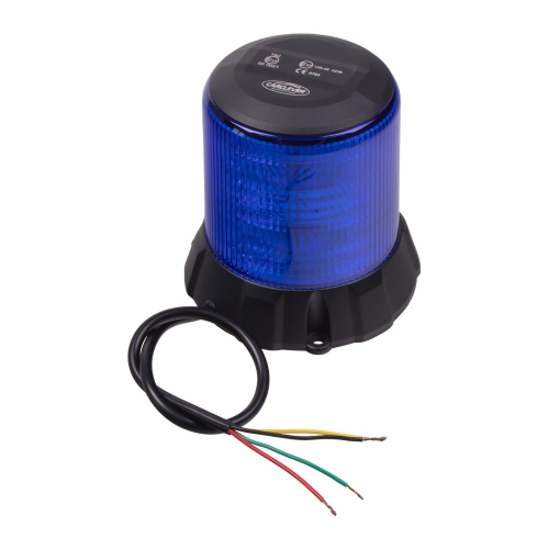 Modrý 96W LED maják 12/24V,ECER65