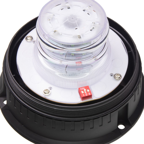 Změna režimů blikání 12/24V modrého LED majáku pro pevnou montáž ECER65