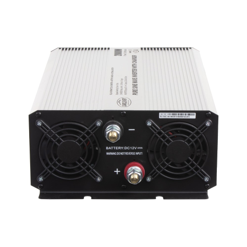 Výstupy sínusového meniča napätia UPS 2000W 12/230V + nabíjačka 12V/15A