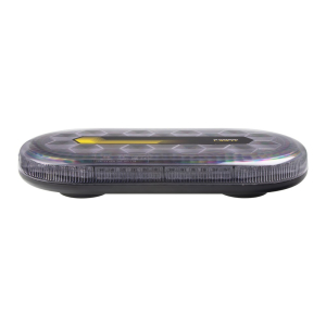 Magnetická LED rampa 12/24V - oranžová / 60x LED / ECE R65 (412x200x57mm)