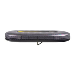 Mini LED rampa - oranžová / 60x LED / 12-24V / ECE R65 / pevná montáž (412x200x48mm)