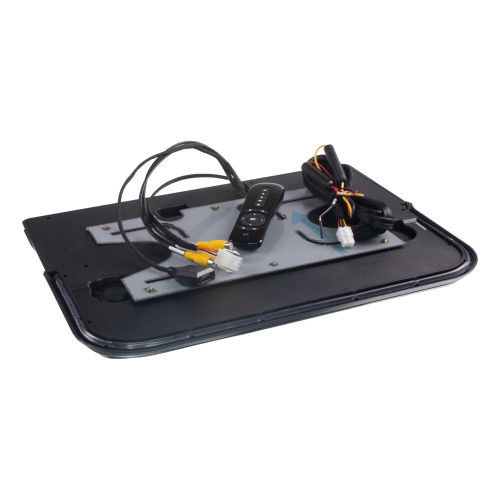 Príslušenstvo čierneho 17,3" stropného LCD monitora s Androidom,HDMI,diaľkovým ovládaním so snímačom pohybu