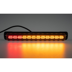 Združené zadné LED svetlo 12/24V - s výstražným oranžovým svetlom / ECE R65, R10, R148
