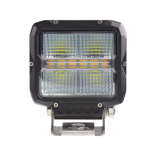 LED svetlo obdĺžnikové biele/oranžové/pozičné, 60W, 105x117mm, ECE R65