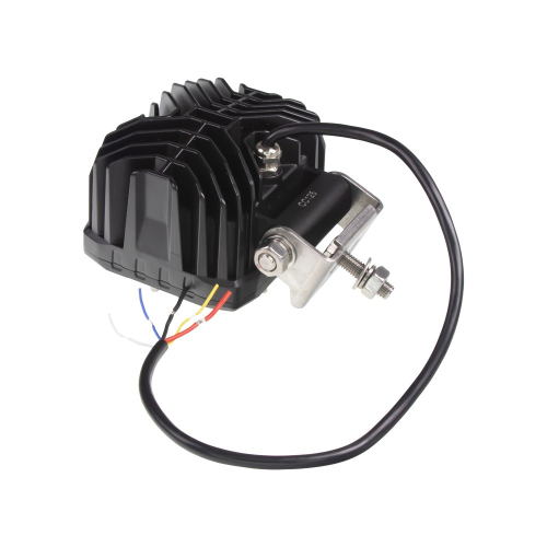 Napájanie 12/24V pracovného 60W LED svetla s oranžovým LED predátorom ECER65 a pozičným svetlom