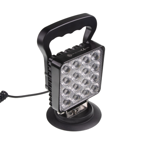 Magnetické pracovné 16x3W LED svetlo 12/24V