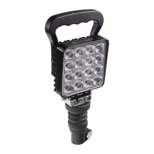 12/24V pracovné 16x3W LED svetlo na hrot