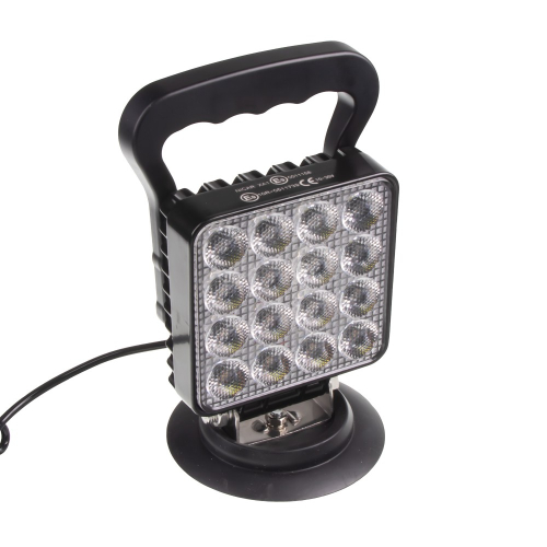 12/24V magnetické bielo-oranžové LED pracovné svetlo