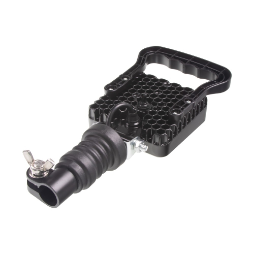 Uchytenie 12/24V bielo-oranžového pracovného LED svetla na držiak