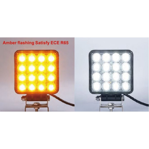 Použitie 12/24V bielo-oranžového pracovného LED svetla