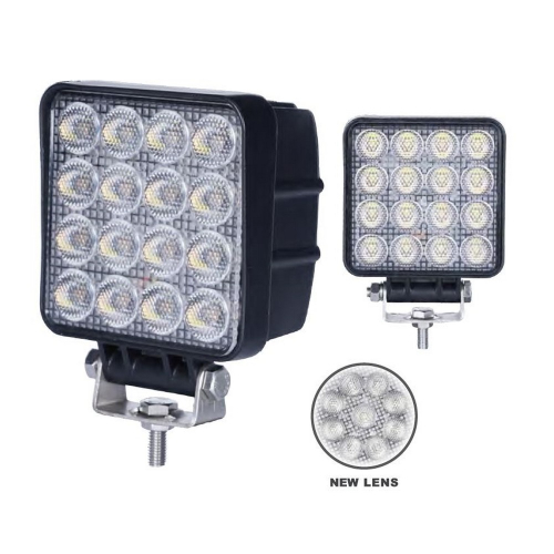 Uchytenie 12/24V bielo-oranžového pracovného LED svetla