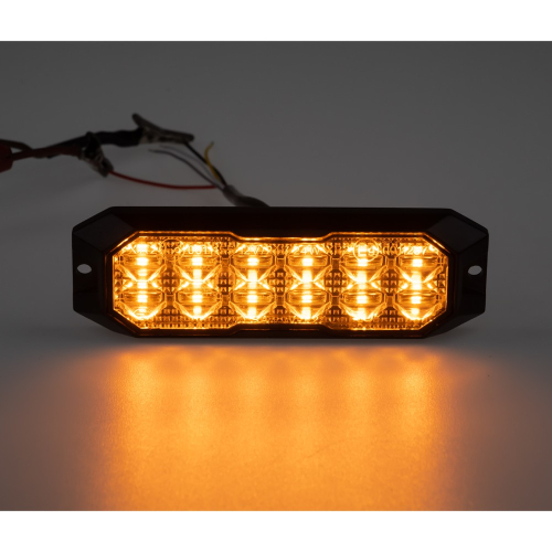 Oranžový výstražný 36W LED predátor 12-24V,ECER65