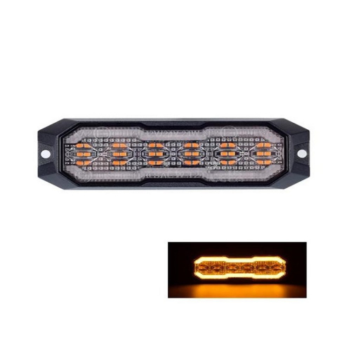Použitie oranžového pozičného LED svetla 12-24V s oranžovým výstražným LED predátorom ECER65
