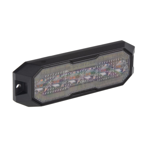 Uchytenie bieleho cúvacieho LED svetla 12-24V s oranžovým LED predátorom ECER65