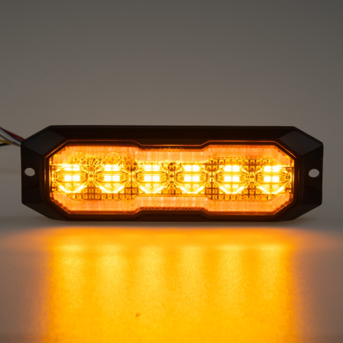 Oranžový LED predátor 12-24V červeného obrysového LED svetla