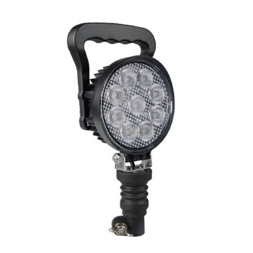 Použitie okrúhleho 27W LED svetla 12-24V s uchytením na hrot