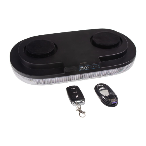 Príslušenstvo batériovej 48x LED oranžovej LED rampy s diaľkovým ovládačom ECER65