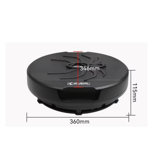 Rozmery 400W aktívneho subwooferu do rezervy