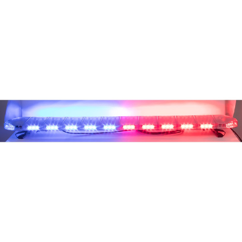 Použitie modro-červenej 1442mm LED rampy 12-24V, ECE R65