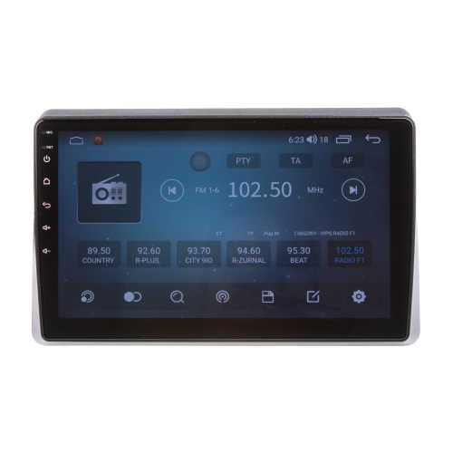 Menu multimediálneho autorádia pre Renault Master od 2019 s 10,1" LCD, Android, WI-FI, GPS, CarPlay, 4G, Bluetooth