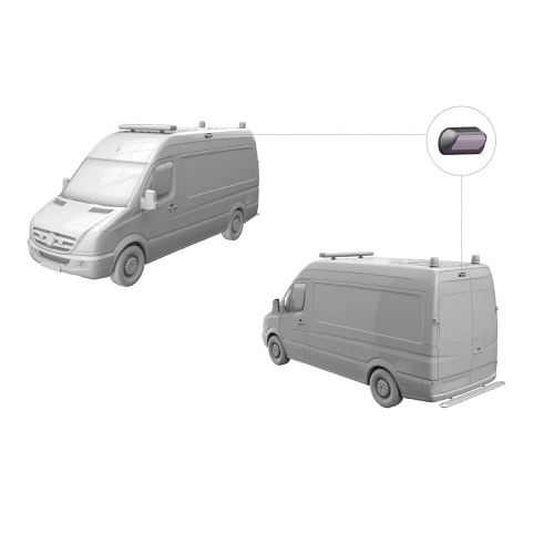 Montáž nástenného/cúvacieho 57W LED svetla ECER10,ECER148