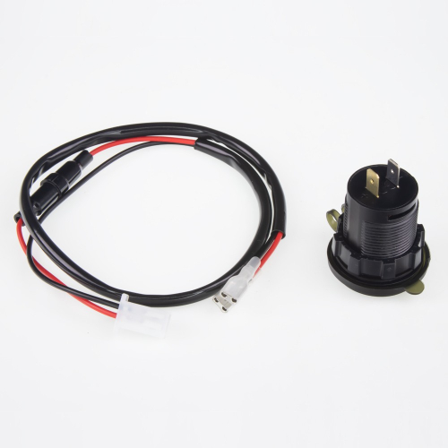 Použitie 12/24V nabíjačky USB QC3.0 a USB-C so zeleným podsvietením