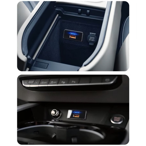 Použitie 12/24V nabíjačky USB QC3.0 do auta