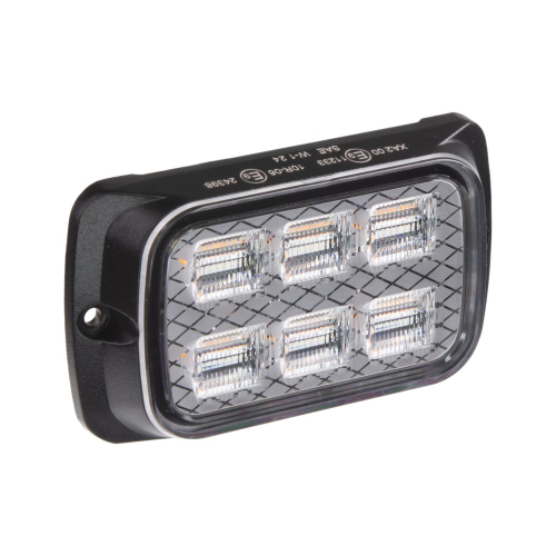 12/24V oranžový 24x1W LED predátor ECER65