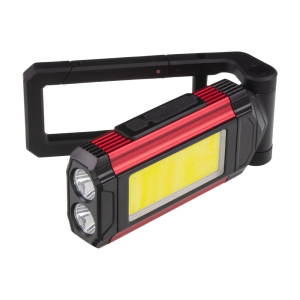 Svítilna pracovní / rekreační - 10W COB LED / nabíjecí Li-Ion 3,7 V 1800 mAh