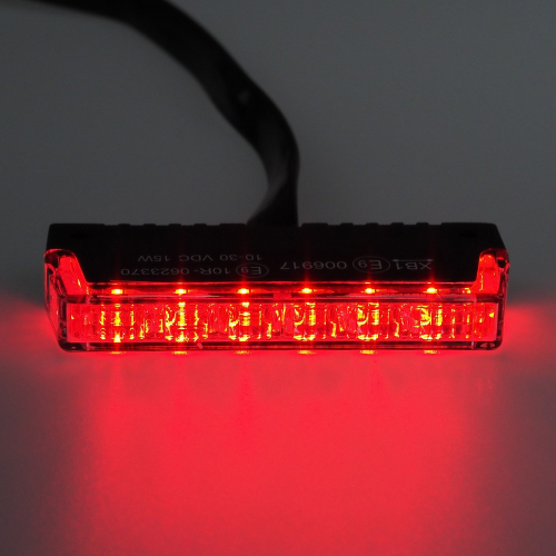 Červeno-modrý 18x3W LED predátor 12-24V