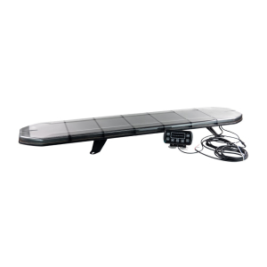 Oranžová LED rampa 1200mm - ovládač s kontrolou zvoleného režimu / 432 LED / 12-24V / ECE R65