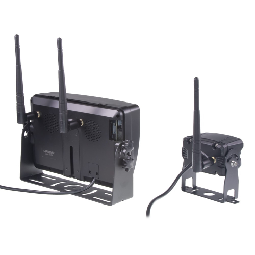 Použití kamerového systému do auta se 7" monitorem, 4CH, DVR, BSD