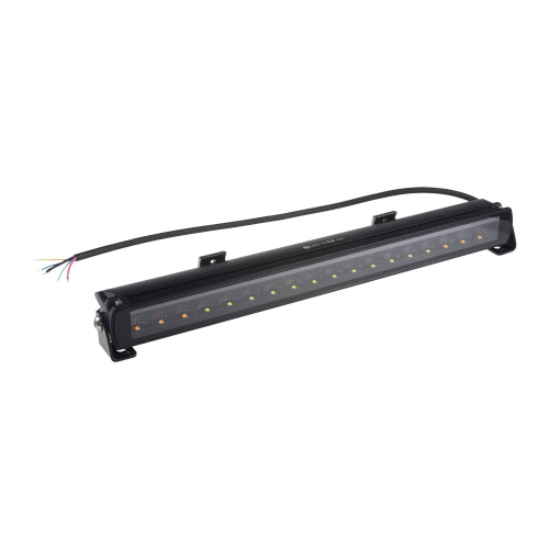 12-24V bielo-oranžová LED svetelná rampa ECER