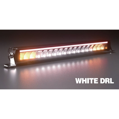 Svietivosť 12-24V bielo-oranžovej svetelnej LED rampy 46cm,ECER